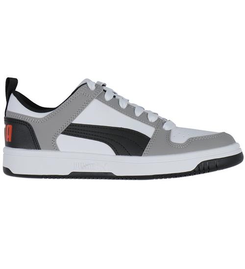 Puma Puma Sko - Puma Rebound Layup Lo SL Jr - Hvid