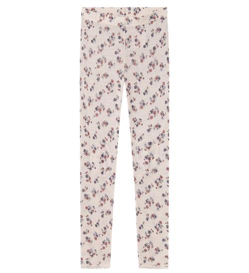 Se Name It Leggings - Uld - NkfWang - Lilac Ash m. HulmÃ¸nster ved KidsWorld