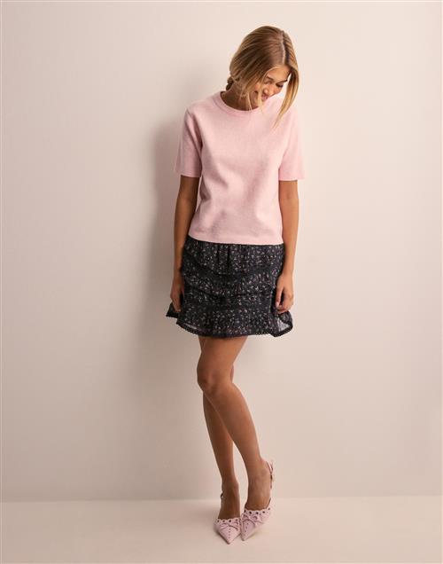 Neo Noir - Sort - Donna Mini Rose Skirt