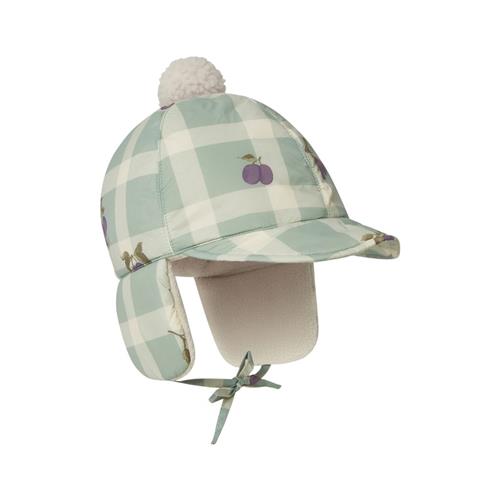 Se garbo&friends Ternet Babyhue Med Blommer Grøn | Grønn | 46/48 cm ved Babyshop