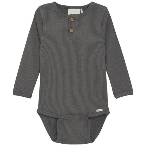 Minymo Babybody Gargoyle | Grå | 62 cm