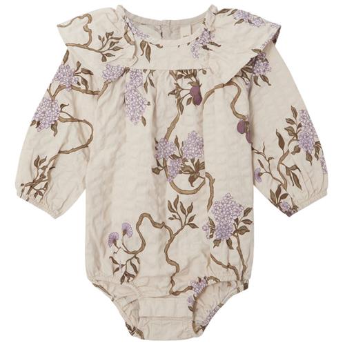 garbo&friends Blomstret Romper Tree of Life | Beige | 74/80 cm