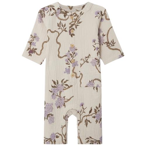 Se garbo&friends Blomstret Heldragt Tree of Life | Beige | 62/68 cm ved Babyshop