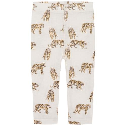 Se Hust&Claire Locel Mønstrete Leggings French Oak |  | 62 cm ved Babyshop