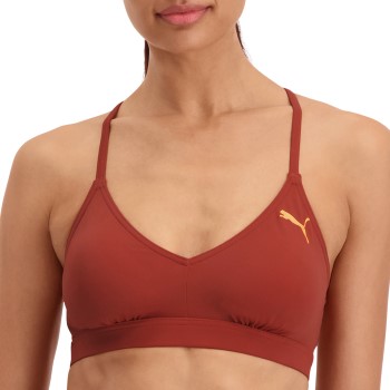 Puma Sporty Bikini Top Rød/Brun Large Dame