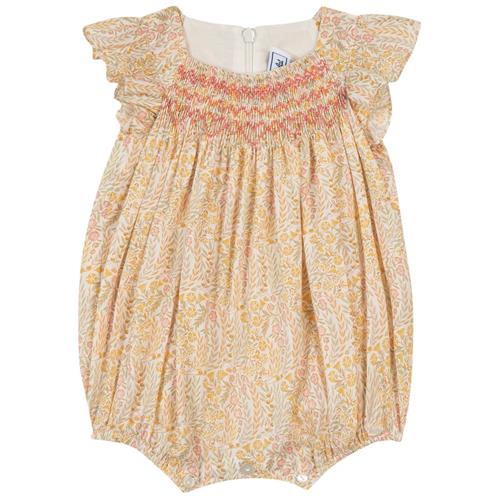 Tartine et Chocolat Blomstret Romper Gul | Gul | 3 months