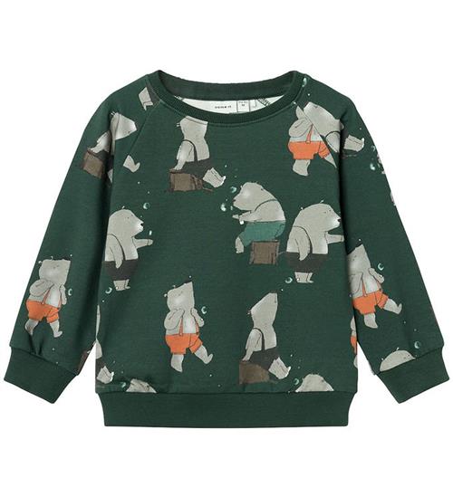 Se Name It Sweatshirt - NmmLarsen - Pine Grove ved KidsWorld