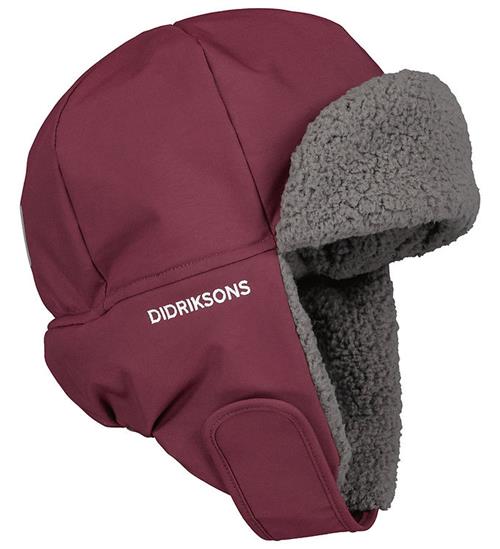 Didriksons Didriksons Hue - Biggles Cap - Rusty Wine