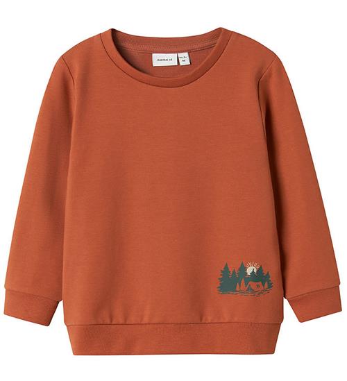 Name It Name It Sweatshirt - NmmLava - Baked Clay