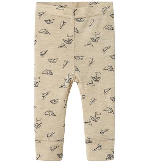 Se Name It Leggings - Uld - NbmWang - Pure Cashmere ved KidsWorld