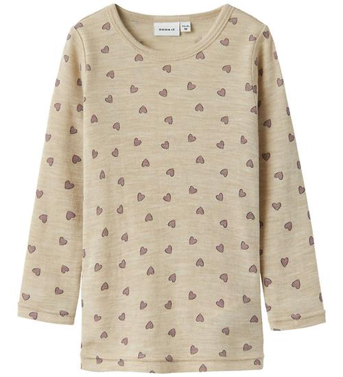 Se Name It Bluse - Uld - NmfWang - Pure Cashmere ved KidsWorld