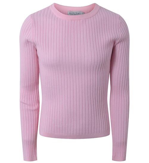 Se Hound Bluse - Strik - Light Pink ved KidsWorld