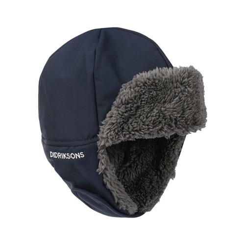 Se Didriksons BIGGLES CAP 6  Navy | Marine blå | 52 cm ved Babyshop