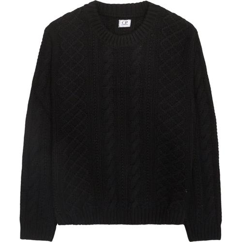 Se C.p. Company - Heavy Logo Iceland Knit ved Kaufmann