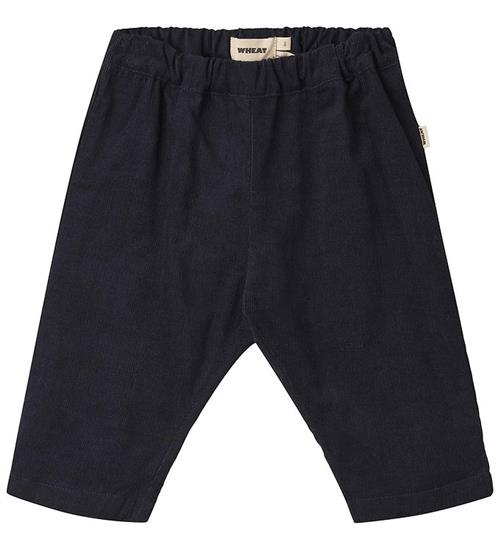 Se Wheat FlÃ¸jlsbukser - Aiden - Navy ved KidsWorld