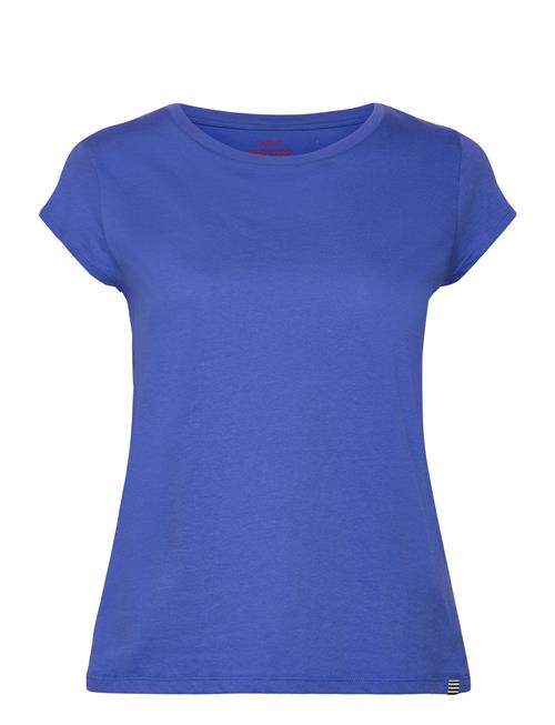 Mads Nørgaard Organic Favorite Teasy Tee Mads Nørgaard Blue