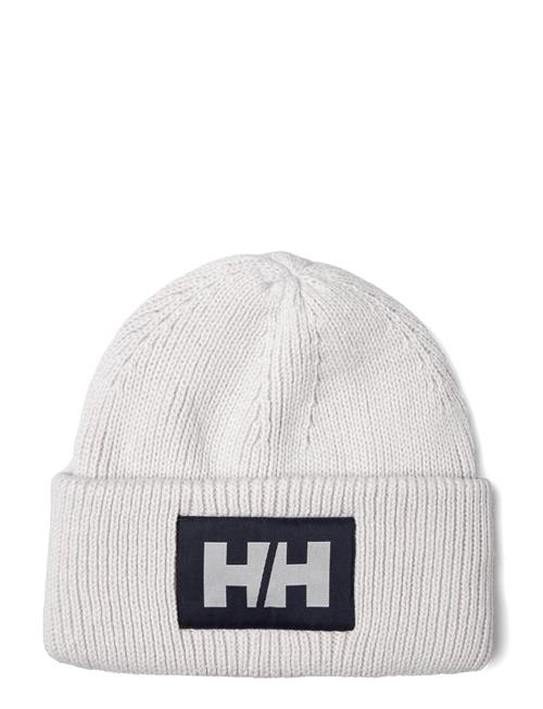 Se Helly Hansen Hh Box Beanie Helly Hansen White ved Booztlet