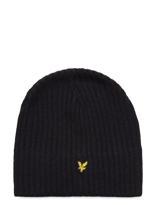 Lyle & Scott Knitted Ribbed Beanie Lyle & Scott Blue