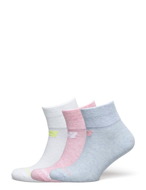 Se New Balance Performance Cotton Flat Knit Ankle Socks 3 Pack New Balance ved Booztlet