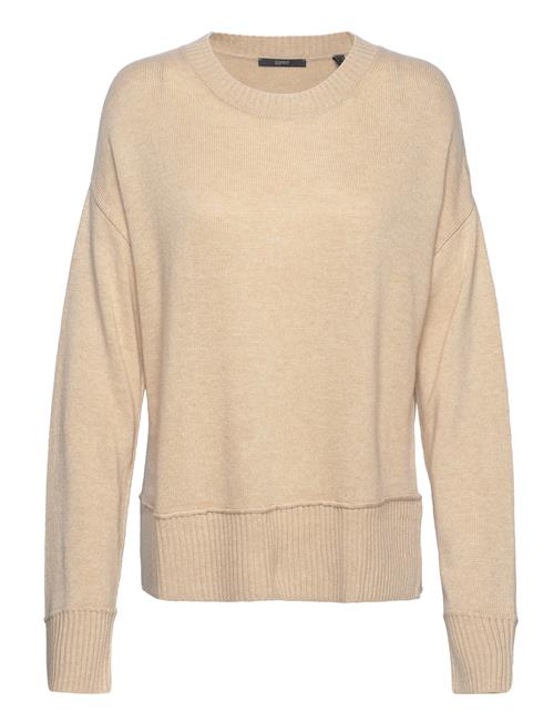 Esprit Collection Knitted Wool Blend Jumper Esprit Collection Beige