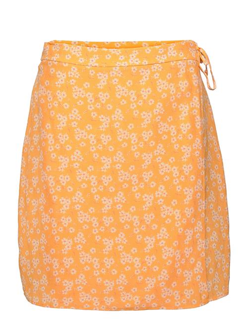 Enmallow Short Skirt Aop 6902 Envii Orange