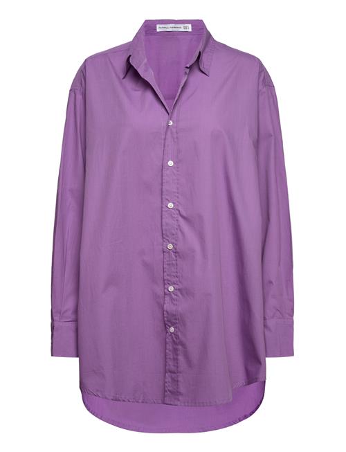 Faithfull The Brand Vega Shirt Dress Faithfull The Brand Purple