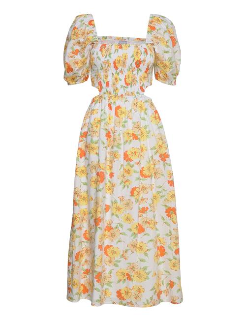 Faithfull The Brand Loucetta Midi Dress Faithfull The Brand Patterned