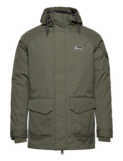 Penfield Penfield Reverse Badge Fishtail Parka With Removeable Liner Penfield Green