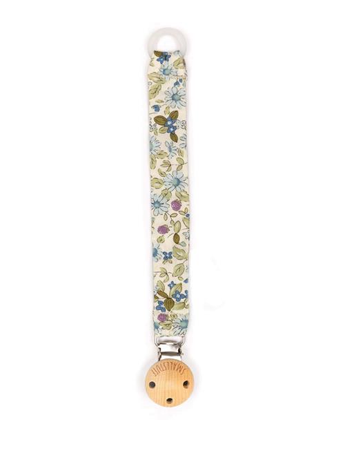Fabric Dummychain, Nature/ White Flower Smallstuff Patterned