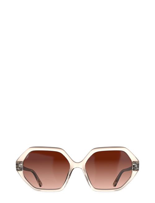 Se Corlin Eyewear Grace Champagne Gradual Brown Corlin Eyewear Pink ved Booztlet