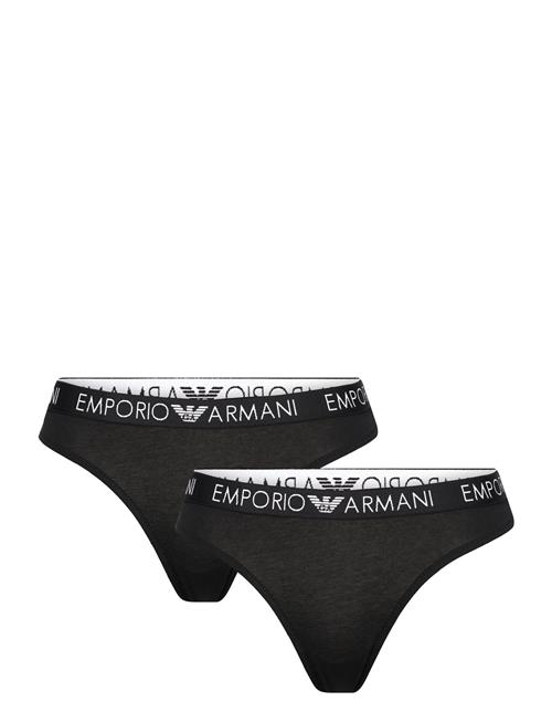 Emporio Armani Ladies Knitted Bi-Pa Emporio Armani Black