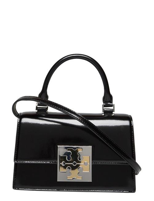 Se Tory Burch Bon Bon Spazzolato Mini Top-Handle Bag Tory Burch Black ved Booztlet