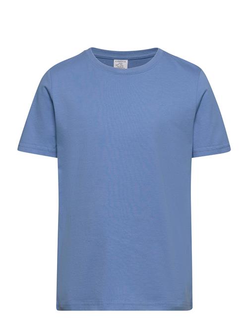 Lindex T Shirt Regular Solid Lindex Blue