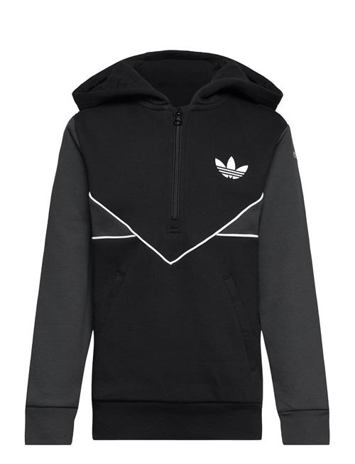 adidas Originals Adicolor Half-Zip Hoodie Adidas Originals Black