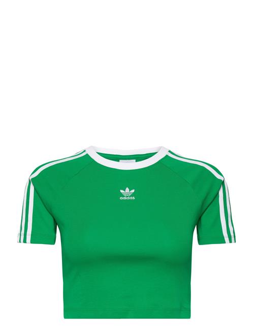 Se adidas Originals 3 S Baby Tee Adidas Originals Green ved Booztlet