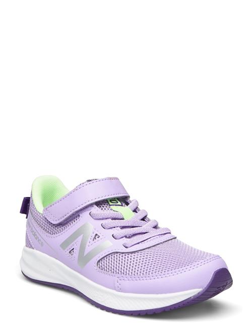 New Balance New Balance 570V3 Bungee Lace With Hook And Loop Top Strap New Balance Purple