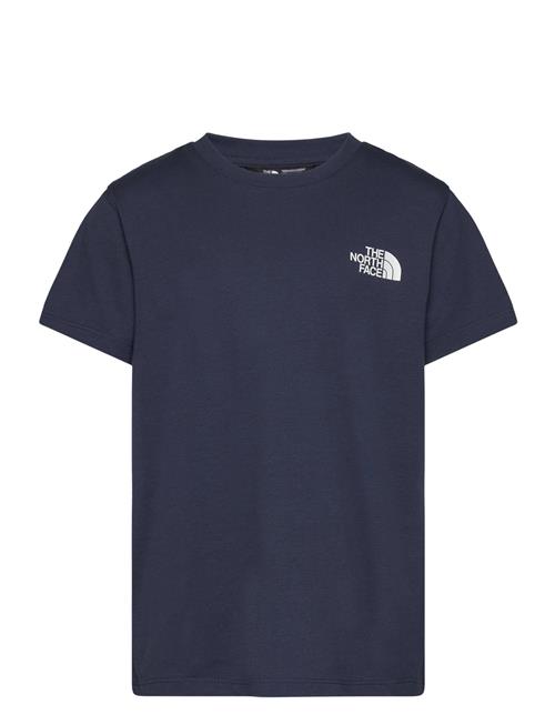 Se The North Face Teen S/S Simple Dome Tee The North Face Navy ved Booztlet