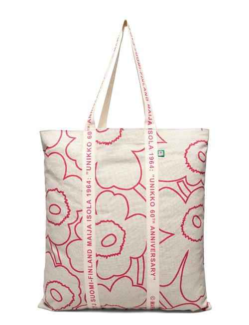 Se Marimekko Carrier Midi Piirto Unikko Marimekko Cream ved Booztlet