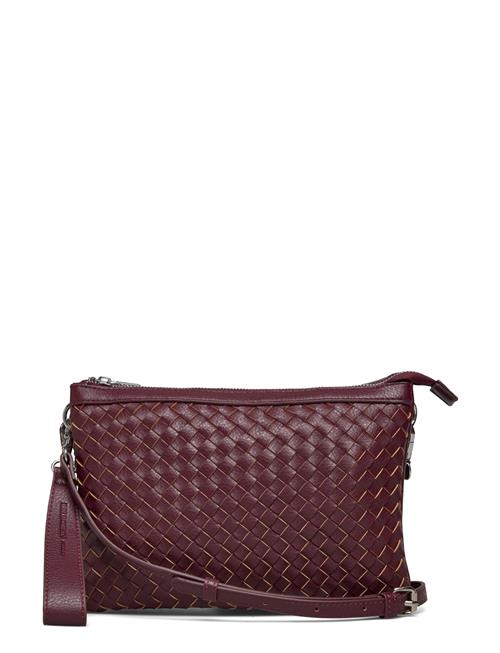 Se Ilse Jacobsen Shoulder Bag Ilse Jacobsen Burgundy ved Booztlet