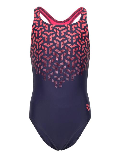 Arena Girl's Arena Kikko V Swimsuit Swim Pro Back Navy-S Arena Blue