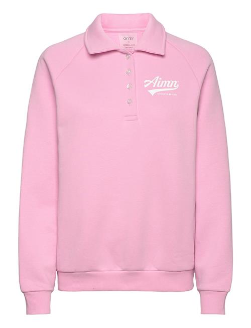 Se aim´n Pitch Polo Sweatshirt Aim´n Pink ved Booztlet