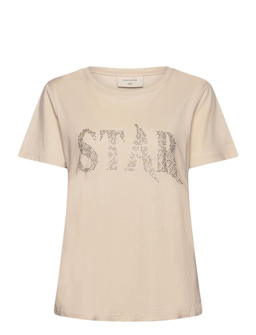 FREE/QUENT Fqstar-Tee FREE/QUENT Beige