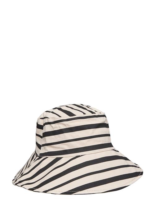 Lindex Hat Bucket Cotton Stripe Lindex Patterned