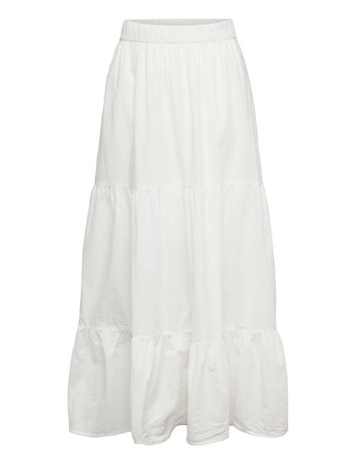 Lindex Skirt Maxi With Panels Lindex White