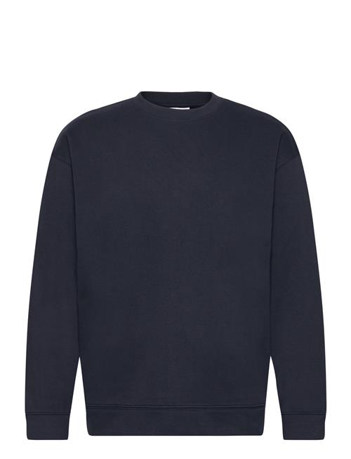 Lindbergh Over D O-Neck Sweat L/S Lindbergh Navy