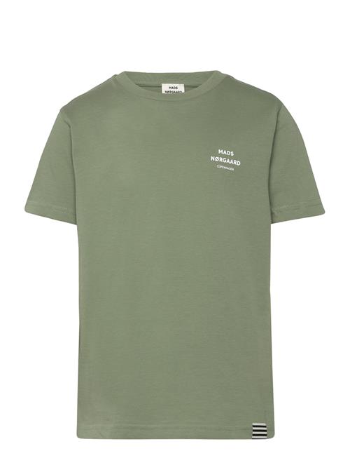 Mads Nørgaard Printed Tee Thorlino Tee Mads Nørgaard Green