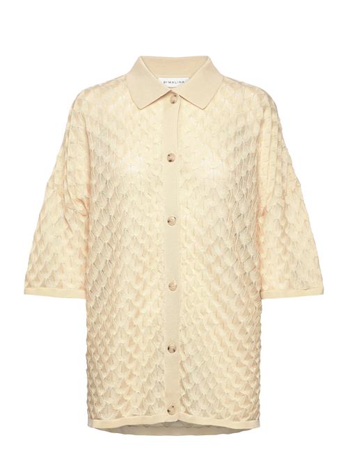 Malina Moa Knitted Shirt Malina Yellow