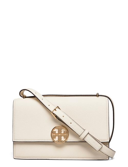 Se Tory Burch Miller Shoulder Bag Tory Burch Cream ved Booztlet