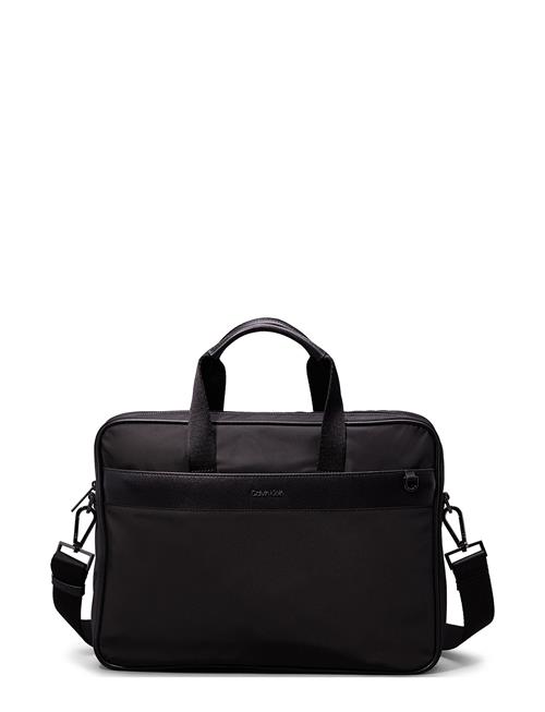 Se Calvin Klein Ck Est. Nylon Laptop Bag W/Case Calvin Klein Black ved Booztlet