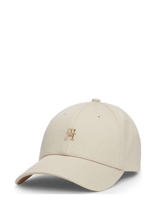 Se Tommy Hilfiger Th Distinct Cap Tommy Hilfiger Cream ved Booztlet